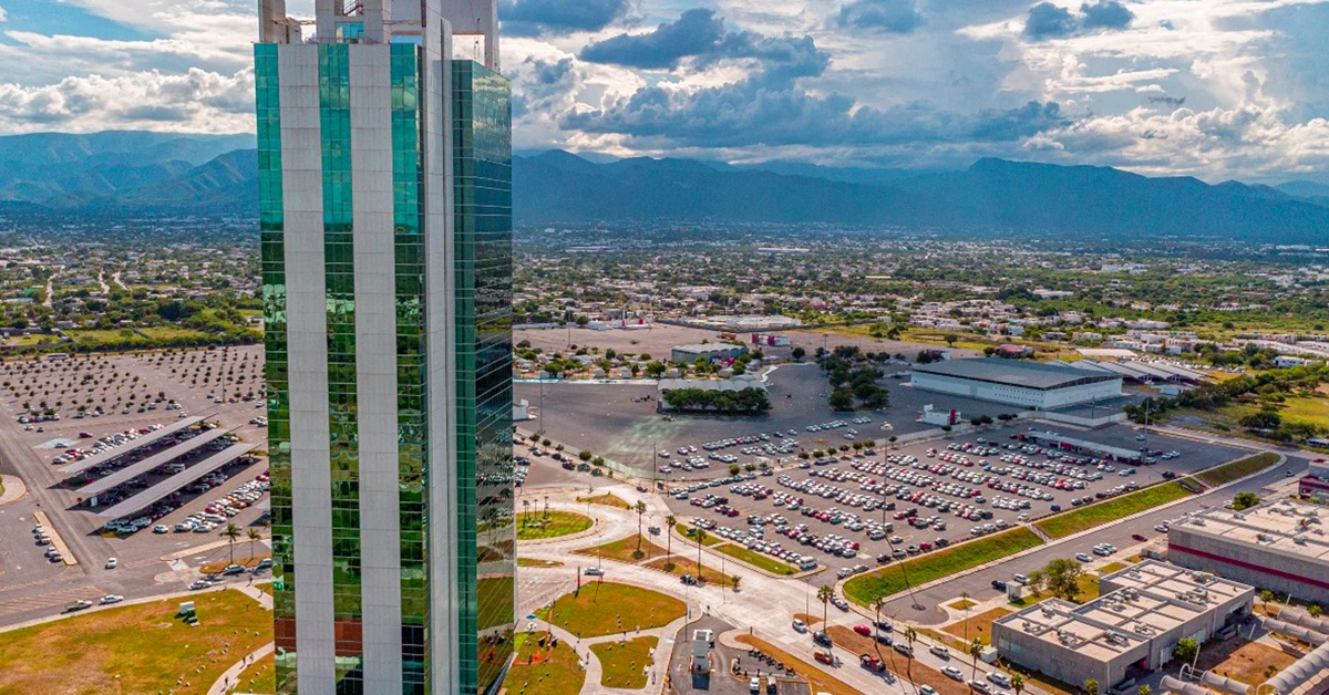 paisaje panorámico de Ciudad Victoria, Tamaulipas