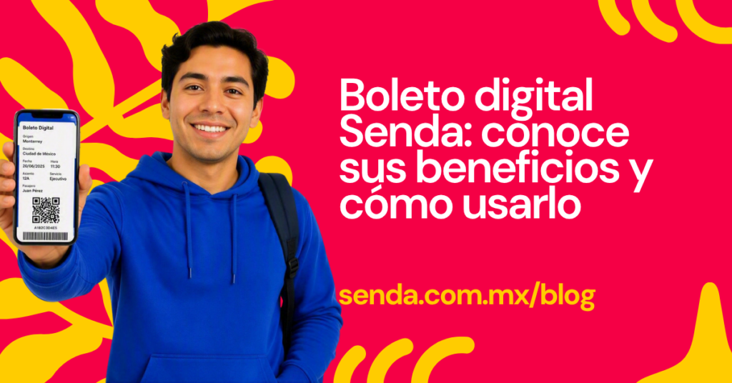 Boleto digital Senda: conoce sus beneficios y cómo usarlo